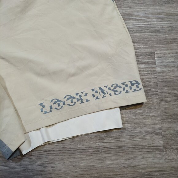 Lululemon Men's XXL Pace Breaker Short 7" Nordic Muslin Light Cast Lined - Picture 5 of 12